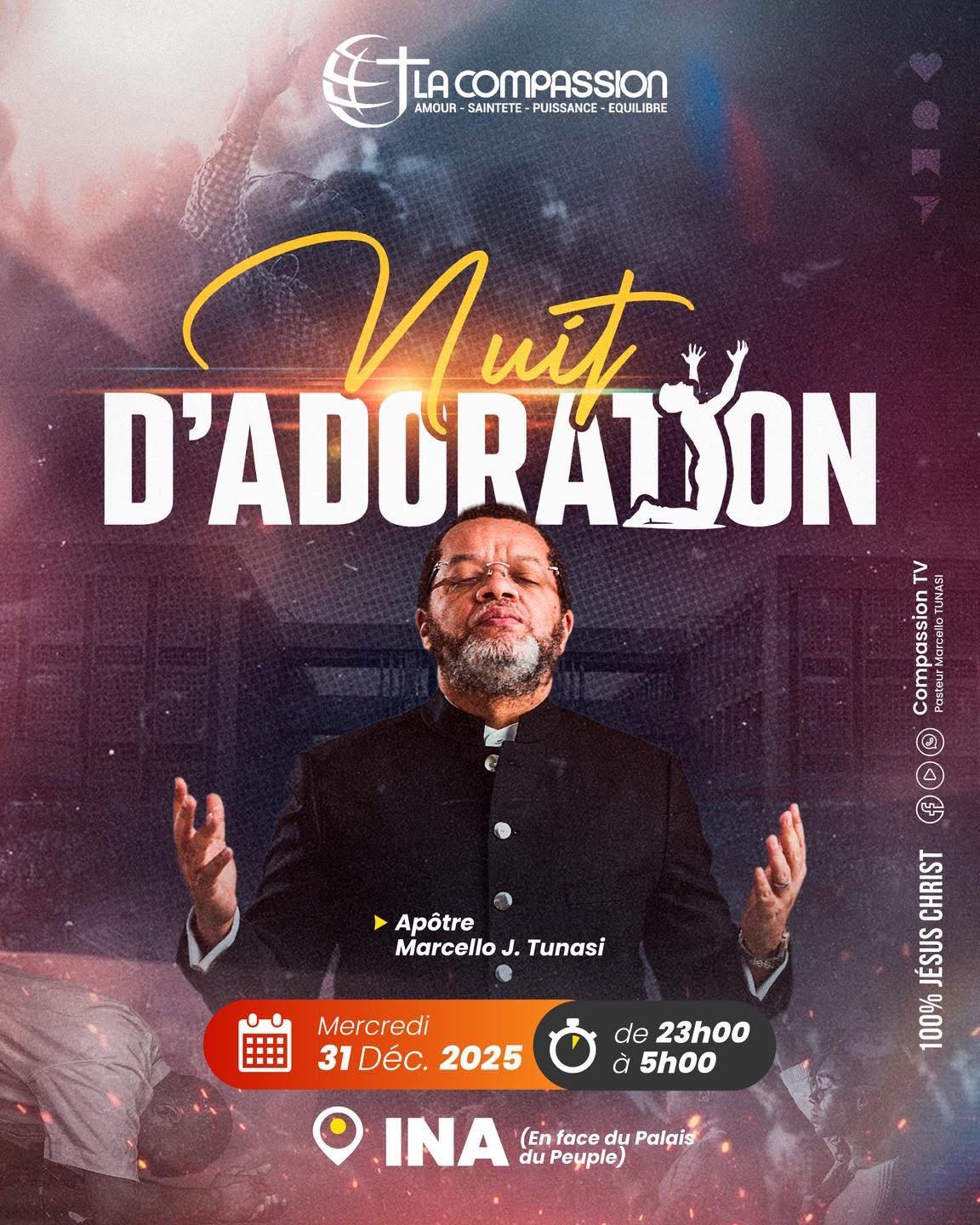 NUIT D'ADORATION - EGLISE LA COMPASSION