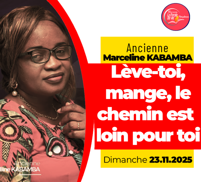 LEVE-TOI MANGE LE CHEMIN EST LOIN POUR TOI